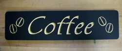 House sign for coffee lovers